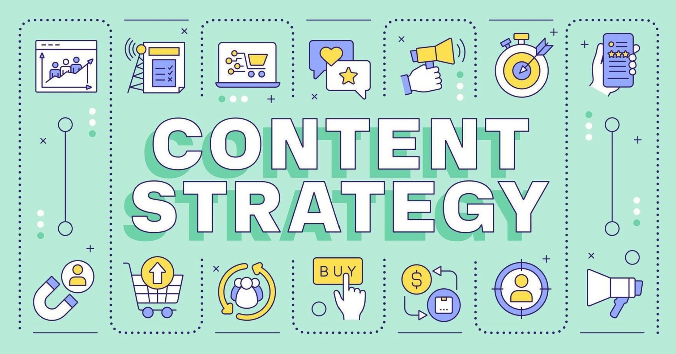 Image 1 - Content Strategy Illustration