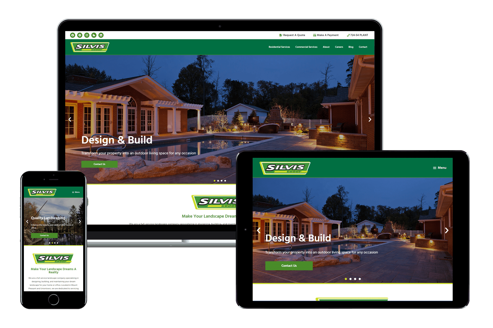DaBrian Marketing Launches the New & Improved Silvis Group site