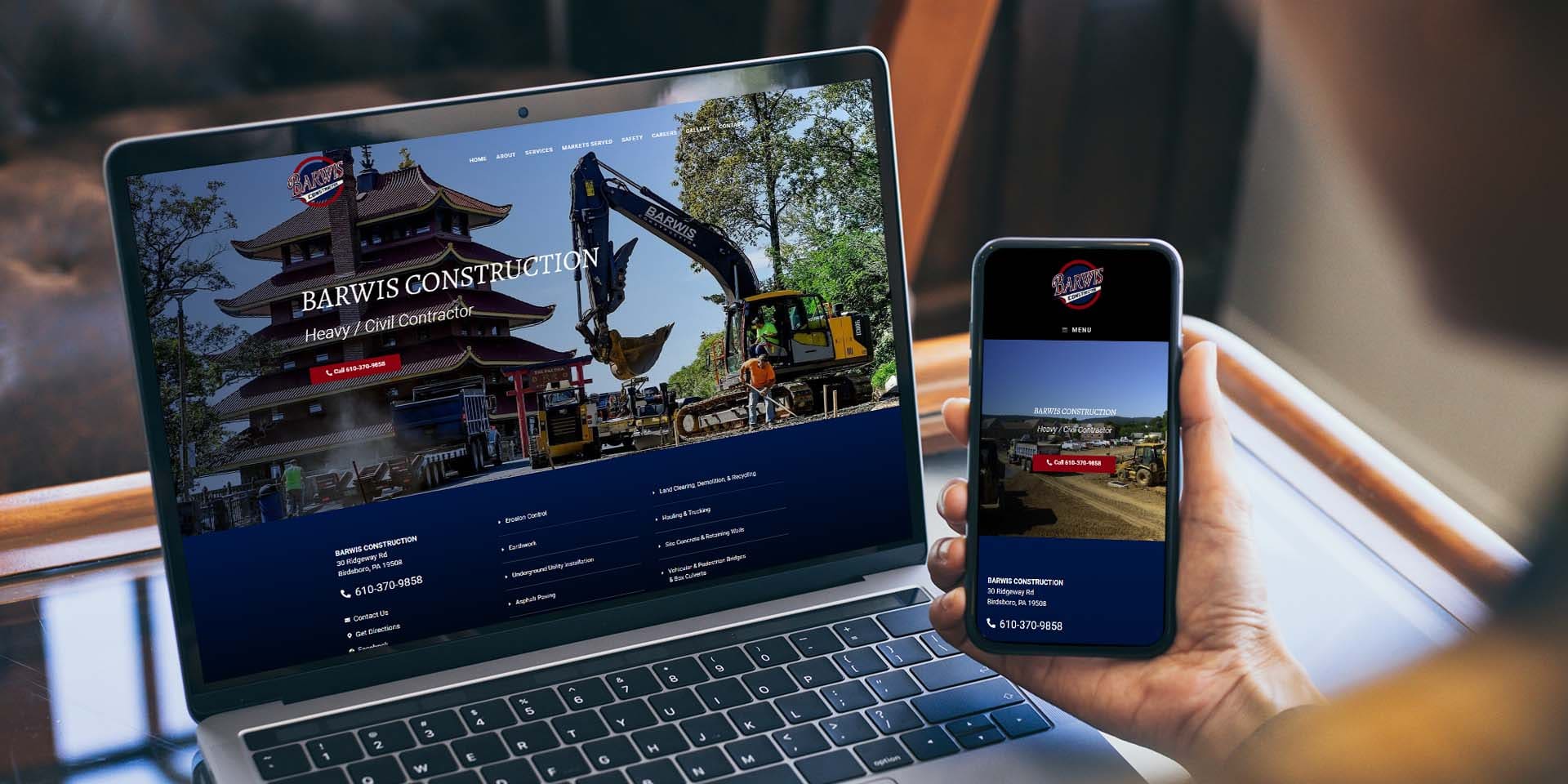 Barwis Construction Launches New Website to Elevate Service