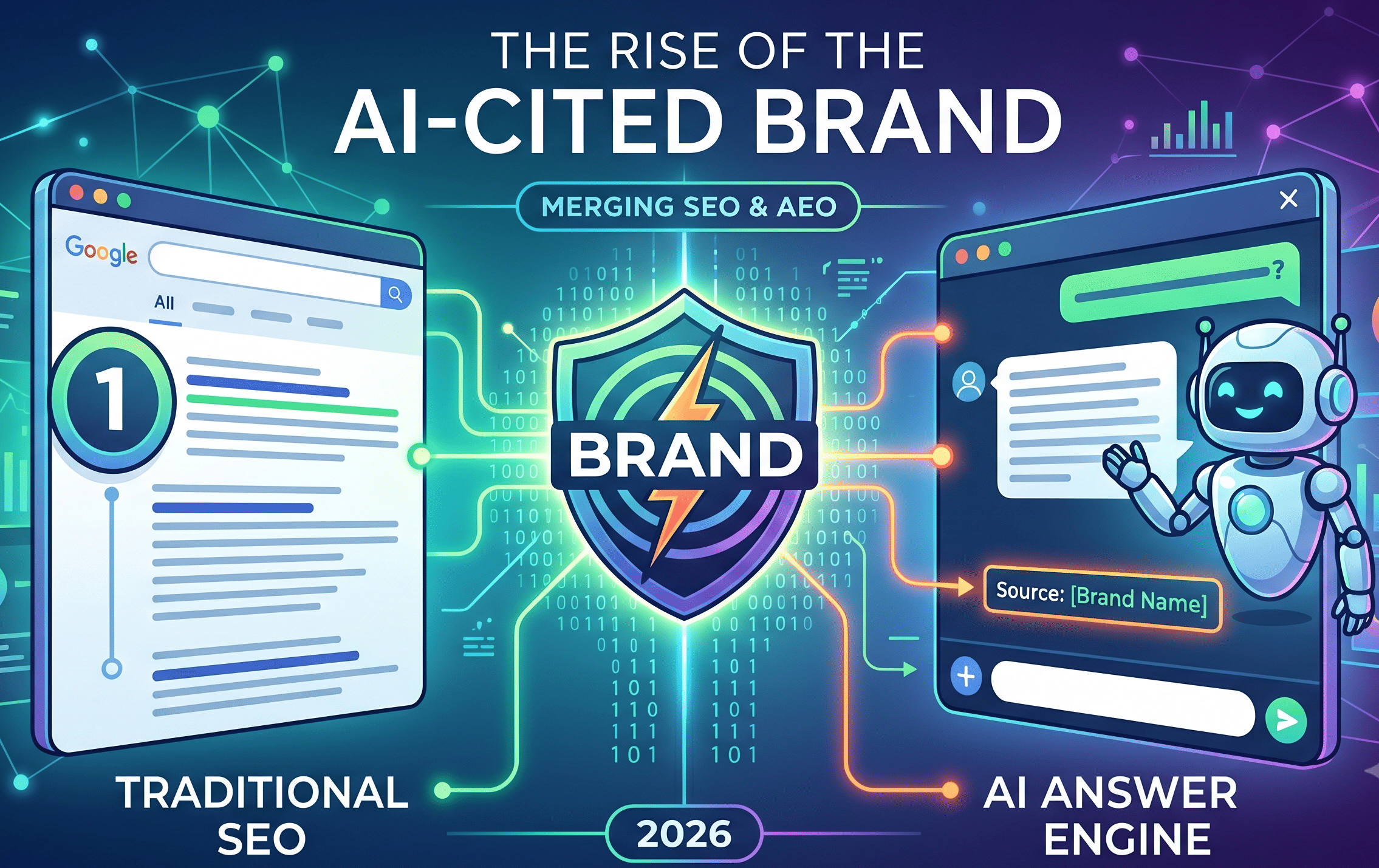 The Rise of the AI-Cited Brand: Merging SEO and AEO in 2026